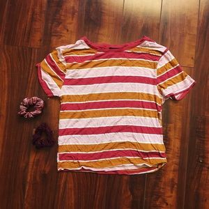 Striped forever 21 top